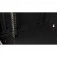 Шкаф 19" телекоммуникационный настенный, 12U 635x600х450 мм, дверь стекло, черный